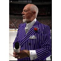 Men's Purple and White Pinstripe Double Breasted Blazer — Mens Suits & Blazers
