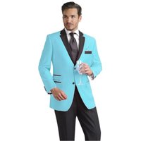 Light Blue Tuxedo - Wedding Suit — Mens Suits & Blazers