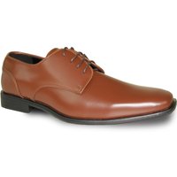 Alberto Nardoni Men's Light Brown Dress Oxford Shoes
