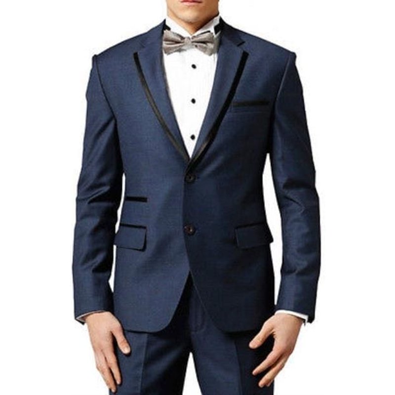 Tuxedo Bleu Marine pour Hommes - Coupe Régulière — Costumes et vestons pour hommes