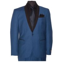 Tuxedo Indigo pour Hommes - Coupe Classique et Artisanat de Qualité — Costumes et vestons pour hommes