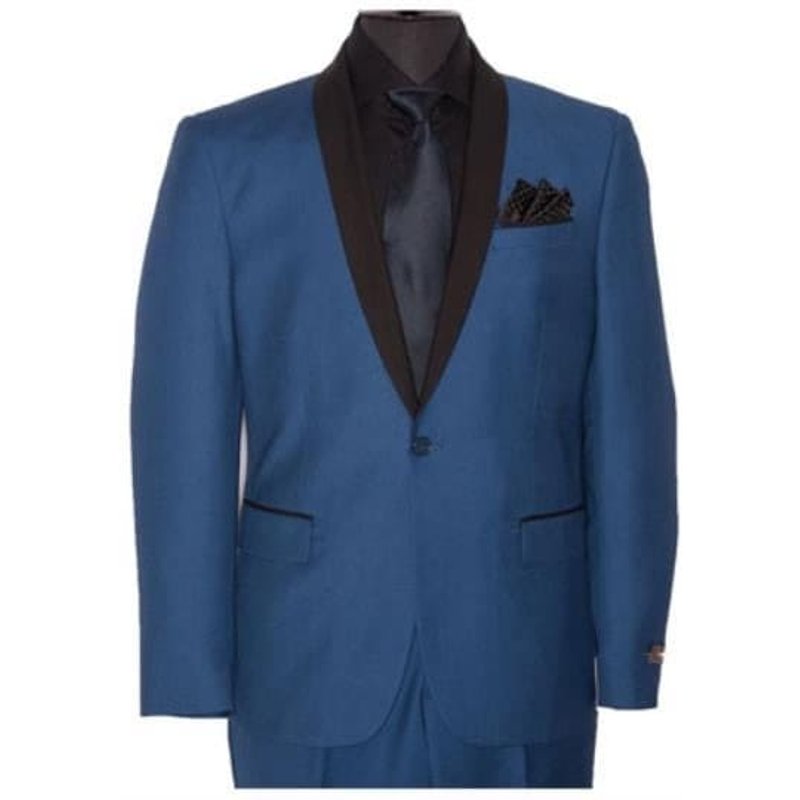 Tuxedo Indigo pour Hommes - Coupe Classique et Artisanat de Qualité — Costumes et vestons pour hommes