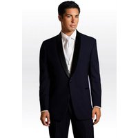 Tuxedo Bleu Nuit pour Hommes - Coupe Classique et Qualité