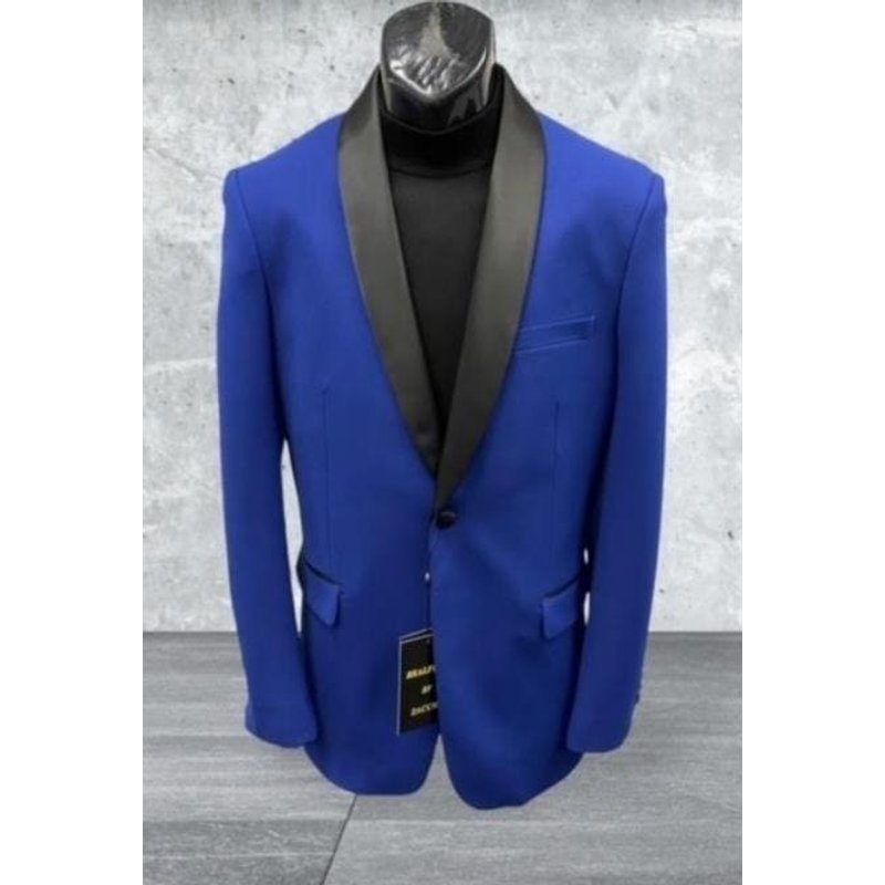 Tuxedo bleu nuit pour hommes grandes tailles Alberto Nardoni — Costumes et vestons pour hommes