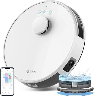 Lefant M1 Robot Vacuum with 4000Pa Suction and LiDAR Navigation