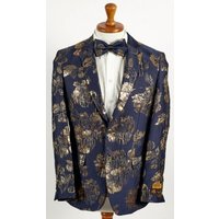 Tuxedo Bleu pour Hommes Grande Taille