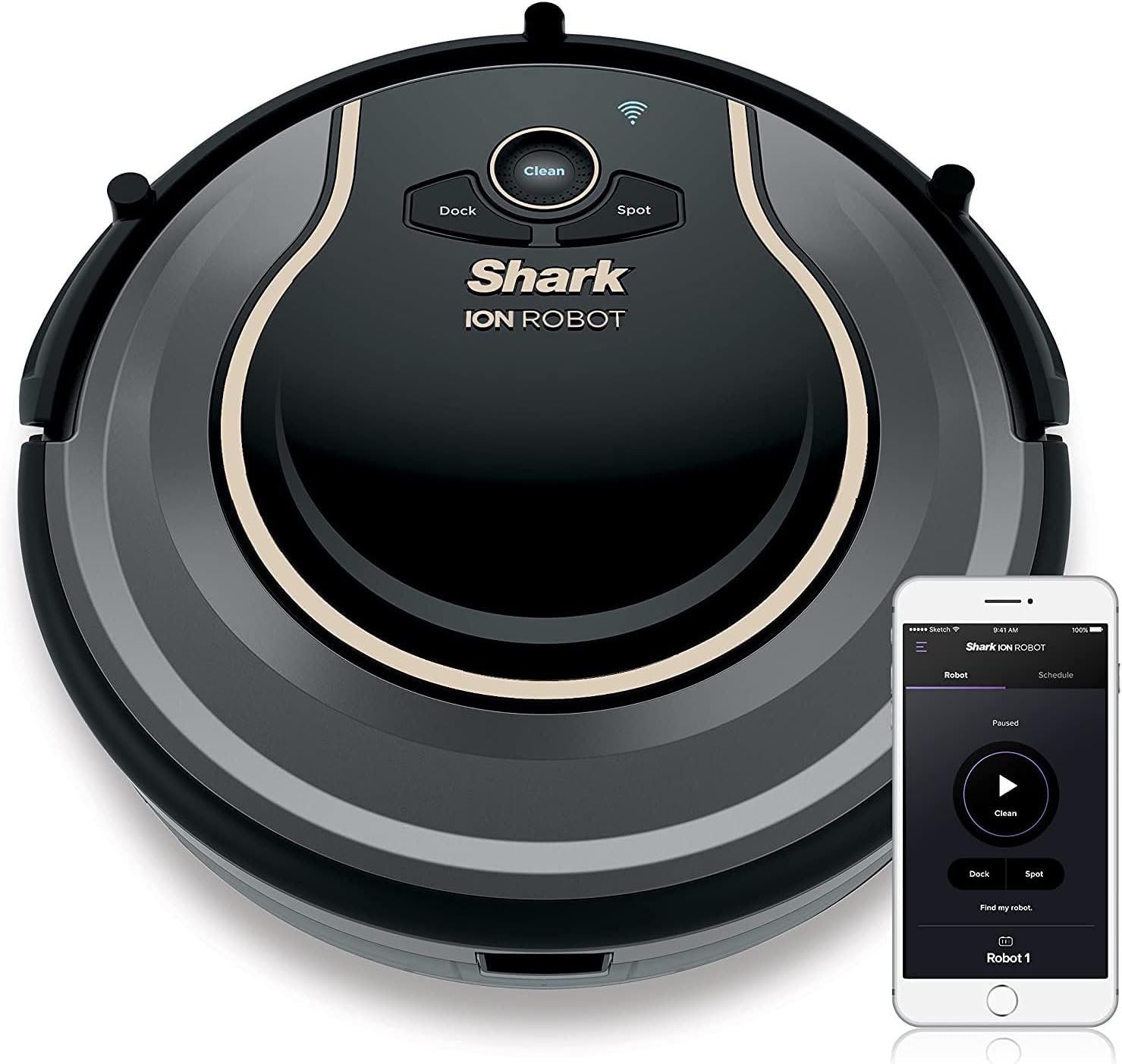 Shark ION Robot Vacuum with Wi-Fi and Voice Control — Robot Vacuum