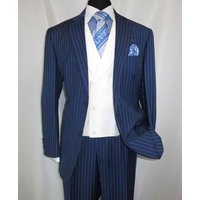 AlbertoNardoniStore Mafia Costume - Italian Blue Costume — Fashion Accessories