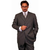 Déguisement de la mafia - Déguisement de la mafia - Costumes de la mafia de charbon gris