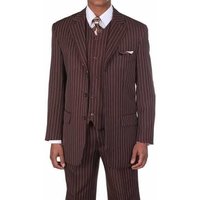 AlbertoNardoniStore Mafia Costume - Italian Brown Costume — Fashion Accessories
