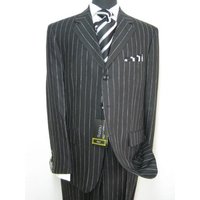 Déguisement de la mafia - Déguisement de la mafia Halloween - Italienne Mafia Double Vent arrière + Pantalons plissés — Accessoires de mode