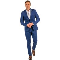 Gianni Testi Ultra Slim Suit - Stretch Fabric - Navy — Mens Suits & Blazers