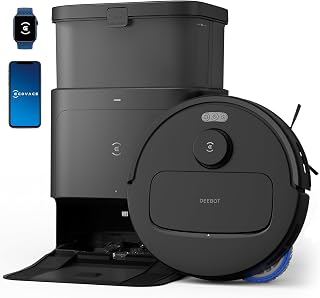 Aspirateur et nettoyeur robot ECOVACS DEEBOT N30 Omni avec aspiration de 10000Pa — Robot aspirateur