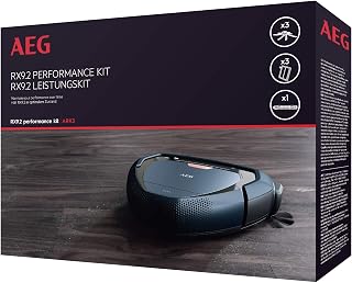 AEG Robot Vacuum Cleaner ARK3, Black, Cordless with PowerBrushes — Robot Vacuum
