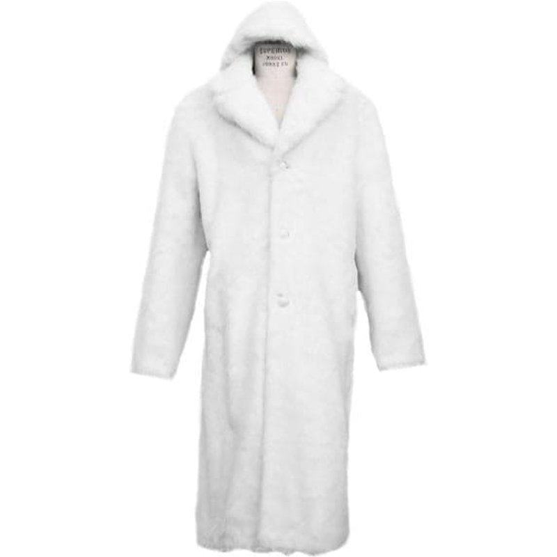 Manteau long en laine pour homme Alberto Nardoni — Veste d'hiver Hommes