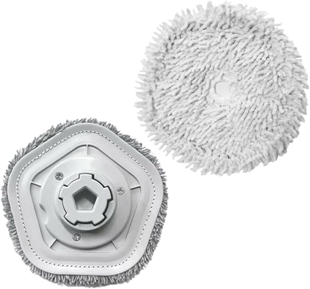 Paquet de 2 Chiffons à Mop pour Accessoires de Dreame W10 — Robot aspirateur