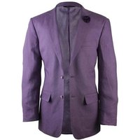 Robe en lin de grande taille et en gros lin pour hommes -Chaussure en lin pourpre — Costumes et vestons pour hommes