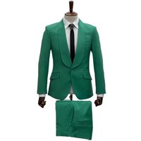 Mens costume vert clair - costume vert néon — Costumes et vestons pour hommes