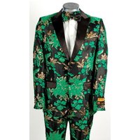 Mens costume vert clair - costume vert néon
