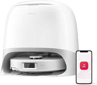 Aspirateur et balai robot roborock Qrevo Curv S5X avec aspiration de 18 500Pa — Robot aspirateur