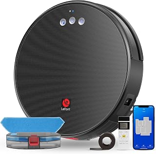 Aspirateur Robot et Mop Lefant U180 avec Aspiration de 3200Pa et 150 Min d'Autonomie — Robot aspirateur