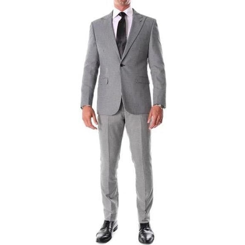 1930s Fashion Tweed Herringbone Pattern Men's Suit — Mens Suits & Blazers