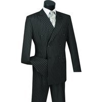 Costume de gangster pour hommes - Costume à rayures Albert Nardoni — Costumes et vestons pour hommes