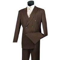 Costume à Rayures pour Hommes Alberto Nardoni - Style Gangster — Costumes et vestons pour hommes