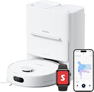 SwitchBot S20 Robot Vacuum and Mop with AI Navigation — Robot Vacuum