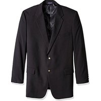 Blazer classique pour homme ajusté noir solide - Costume exécutif