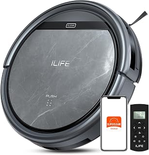 Aspirateur Robot ILIFE V5s Max avec Aspiration de 4000Pa et Navigation Gyroscopique — Robot aspirateur