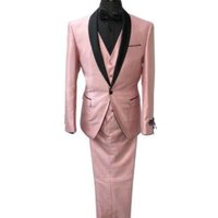 Blush Tuxedo - Light Pink Tuxedo Suit — Mens Suits & Blazers