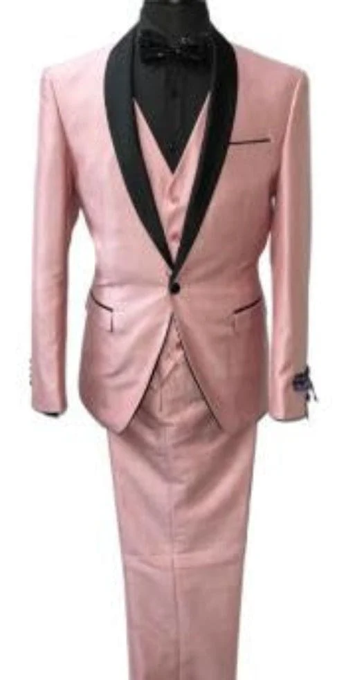 Tuxedo Blush - Costume Tuxedo Rose Clair — Costumes et vestons pour hommes