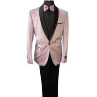 Light Pink Tuxedo Suit - Blush Tuxedo