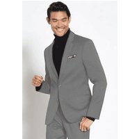 Gray Velvet Suit with Turtleneck Combo