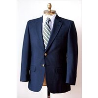 Alberto Nardoni Men's Two-Button Blazer in Dark Navy