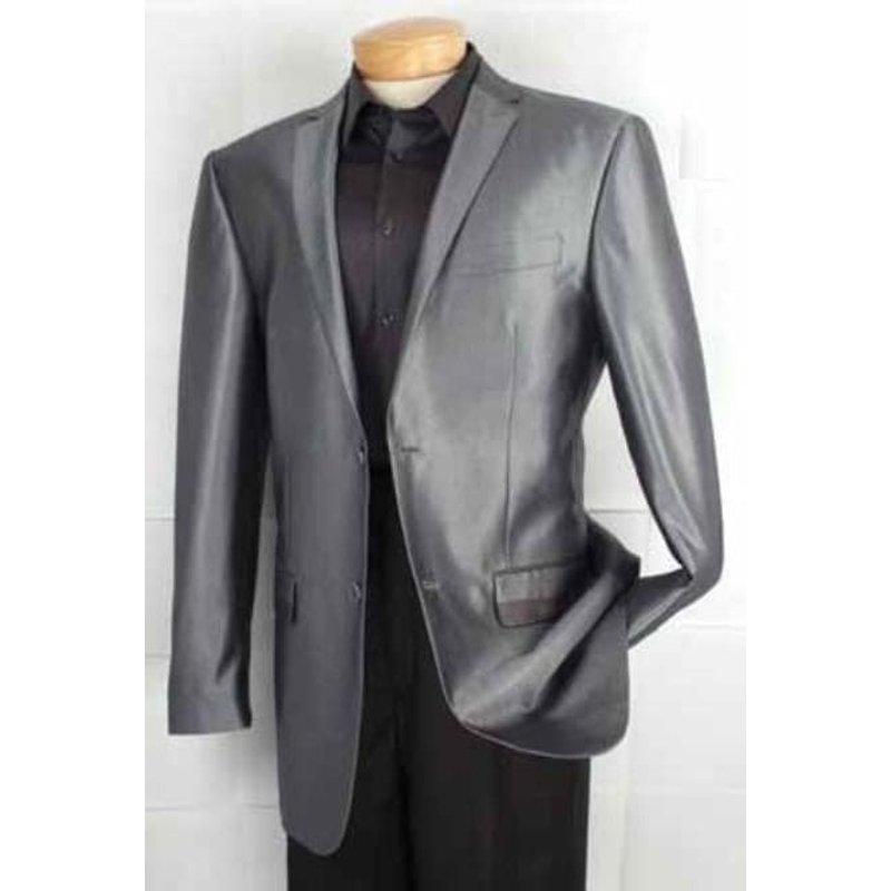 Blazer Casual Gris pour Hommes Alberto Nardoni Store — Costumes et vestons pour hommes