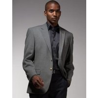 Blazer à Deux Boutons pour Hommes Alberto Nardoni en Gris — Costumes et vestons pour hommes