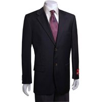 Blazer Noir à 2 Boutons pour Hommes Alberto Nardoni