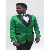 Costume vert néon pour hommes Alberto Nardoni