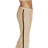 Pantalon de Costume Rayé pour Homme en Beige — Accessoires de mode