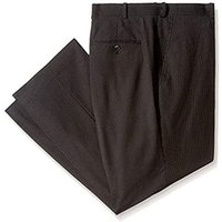 Pantalon Robe à rayures noires - Pantalons à rayures - Deux poches latérales avec fermeture éclair