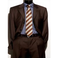 Robe en laine brun homme - n'importe quelle marque de style