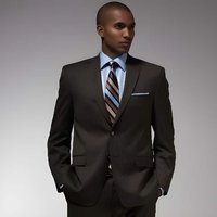 Robe en laine brun homme - n'importe quelle marque de style