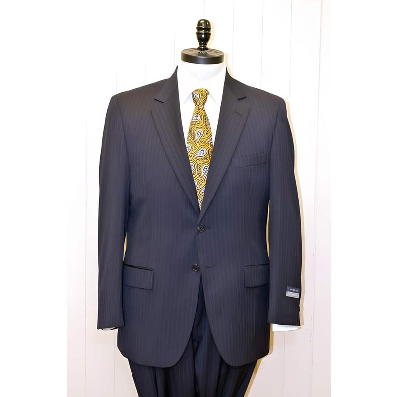 Robe en laine bleue pour hommes - n'importe quelle marque de style — Costumes et vestons pour hommes