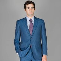 Robe en laine bleue pour hommes - n'importe quelle marque de style
