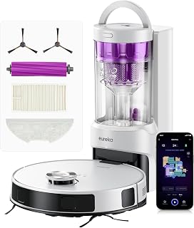 Aspirateur Robot Eureka E20 Plus avec Station de Vidage Sans Sac — Robot aspirateur