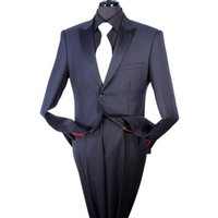 Robe en laine bleue pour hommes - n'importe quelle marque de style