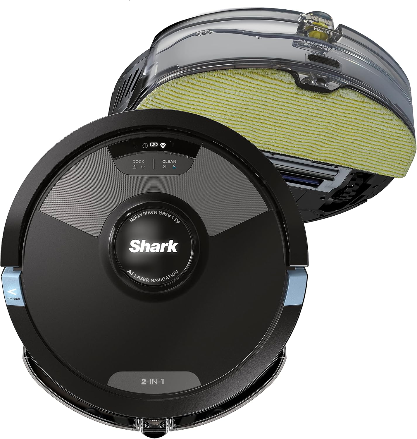 Aspirateur et balai robot Shark RV2610WDCA AI Ultra avec navigation Matrix — Robot aspirateur