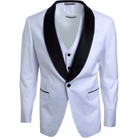 Costumes assortis père et fils - Tuxedo blanc